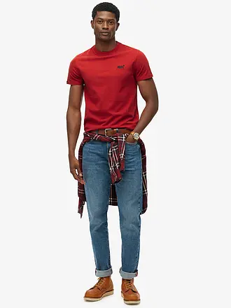 SUPERDRY | Produktname: Camiseta | rot